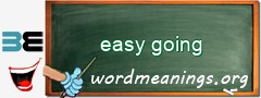 WordMeaning blackboard for easy going
